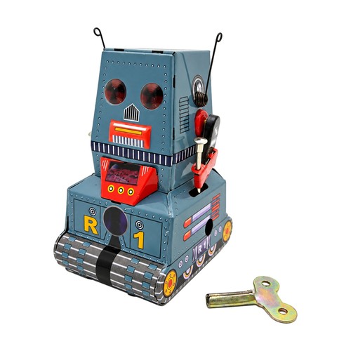 Ms371 panzerroboter aus blech - ms371,